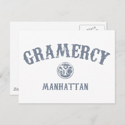 Gramercy Briefkaart (Voorkant / Achterkant)
