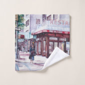 Gramercy Coffee Corner Bad Handdoek (Wasdoekje)