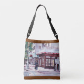 Gramercy Coffee Corner Crossbody Tas (Achterkant)