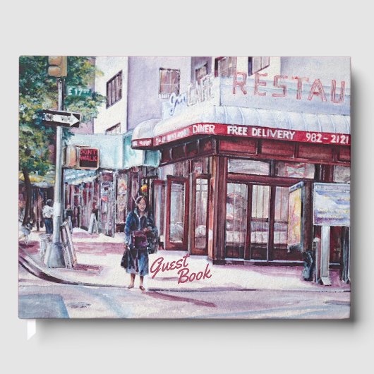 Gramercy Coffee Corner Gastenboek (Voorkant)