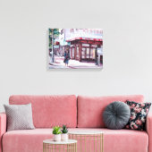 Gramercy Coffee Corner, New York Canvas Afdruk (Insitu (Woonkamer))