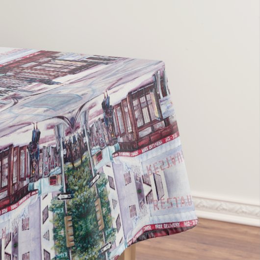 Gramercy Coffee Corner Tafelkleed (Voorbeeld)