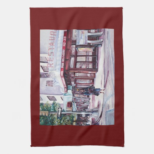 Gramercy Coffee Corner Theedoek (Verticaal)