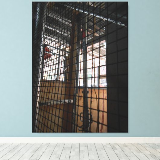 Gramercy Park, NYC Canvas Afdruk (Insitu (Houten vloer))