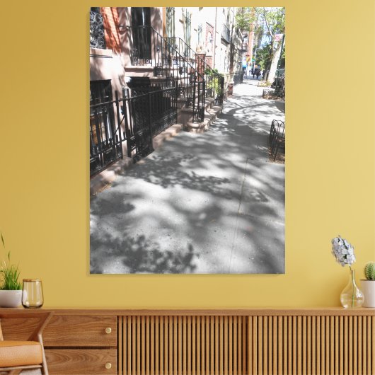 Gramercy Park, NYC Canvas Afdruk (Insitu (Woonkamer))