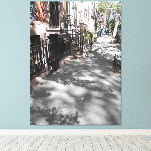 Gramercy Park, NYC Canvas Afdruk (Insitu (Houten vloer))