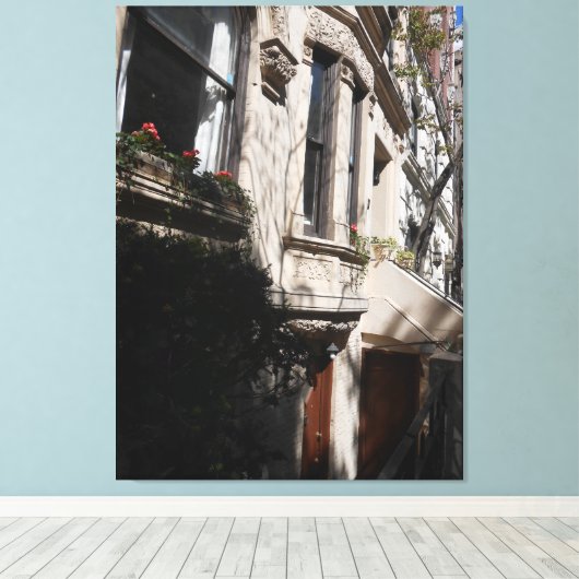 Gramercy Park, NYC Canvas Afdruk (Insitu (Houten vloer))