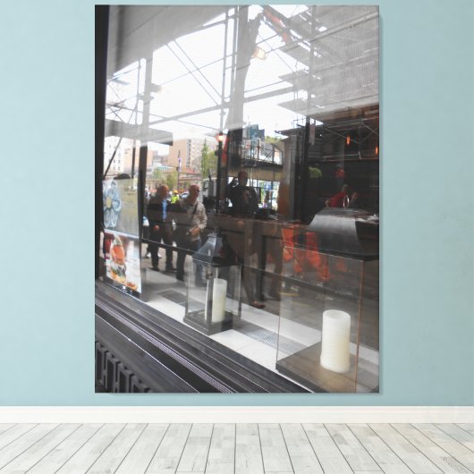 Gramercy Park, NYC Canvas Afdruk (Insitu (Houten vloer))