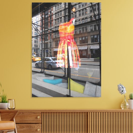 Gramercy Park, NYC Canvas Afdruk (Insitu (Woonkamer))