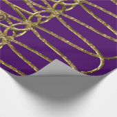 Gramercy Passion Elegant Opulent Wrapping Paper Cadeaupapier (Hoek)