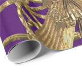 Gramercy Passion Elegant Opulent Wrapping Paper Cadeaupapier (Rol Hoek)