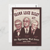 Gramm Leach Bliley Act Briefkaart (Voorkant / Achterkant)