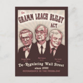 Gramm Leach Bliley Act Briefkaart (Voorkant)