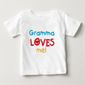 Gramma houdt van me T-shirts en cadeautjes (Voorkant)