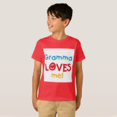 Gramma Loves Me T-shirts en geschenken (Voorkant volledig)