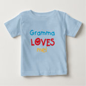 Gramma Loves Me T-shirts en geschenken (Voorkant)