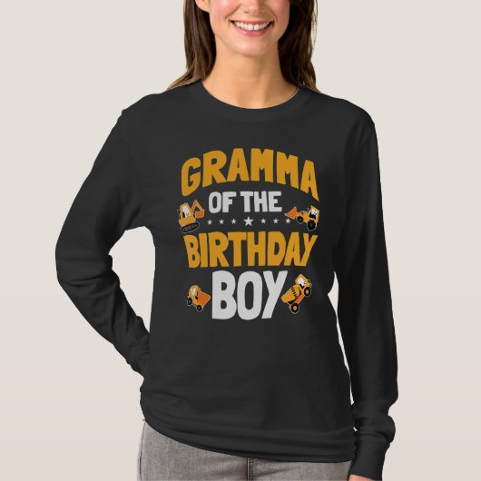 Gramma van de bda van de bouwwerker van de bda t-shirt (Voorkant)