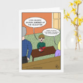 Gramma verknoeide de helikopter kaart (Gele Bloem)