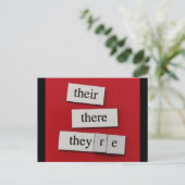 Grammar Briefkaart (Staand voorkant)