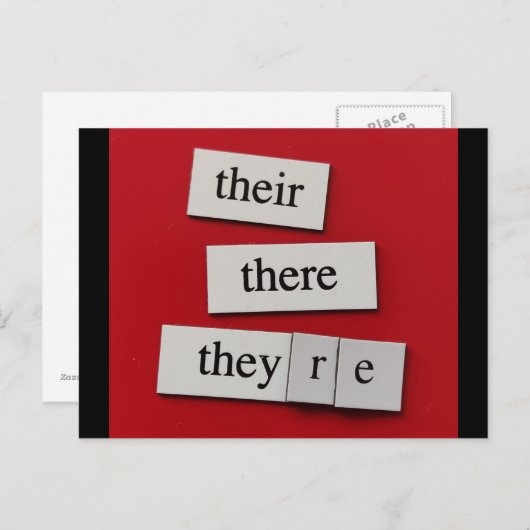 Grammar Briefkaart (Voorkant / Achterkant)