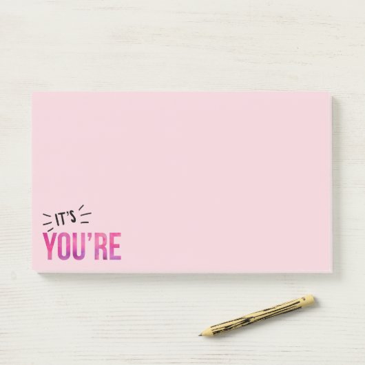 Grammar Controle Post-it Opmerkingen Post-it® Notes (Op bureau)