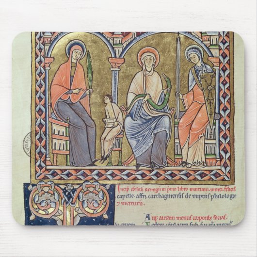 Grammar, Dialect en Rhetoric uit 'Satyricon' Muismat (Voorkant)