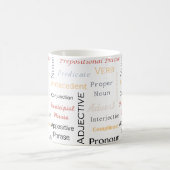 Grammar Geek 11 oz Witte Mok (Center)