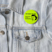 Grammar Lady Apostrophes Buttonnen Ronde Button 5,7 Cm (In situ)