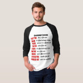 Grammar Lesson Humor, daar zijn ze T-shirt (Voorkant volledig)