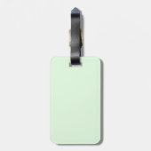 Grammar Owl zegt Whom Bagagelabel (Achterkant verticaal)