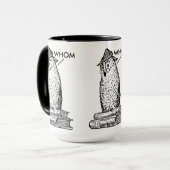 Grammar Owl zegt Whom Mok (Voorkant links)