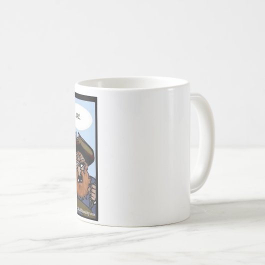 Grammar Pirate Coffee Mok (Voorkant rechts)