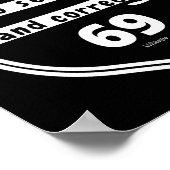 GRAMMAR POLICE OM grappig TE SERVEREN EN TE CORREC Poster (Hoek)