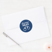 Grammar Politie grappige schoolleraar sticker (Envelop)