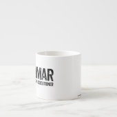 Grammar Politie Koffie Mok Espresso Mok Gifts (Voorkant)