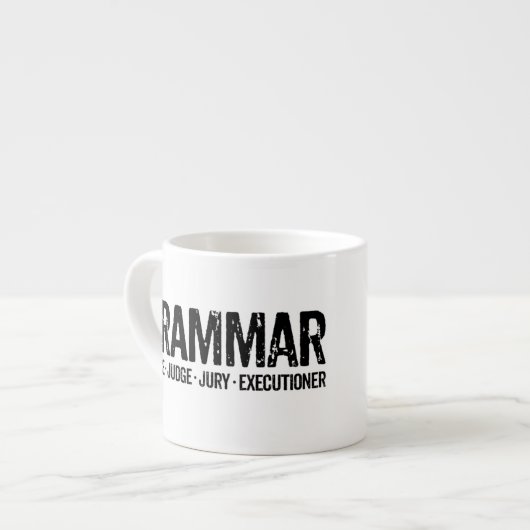 Grammar Politie Koffie Mok Espresso Mok Gifts (Links)