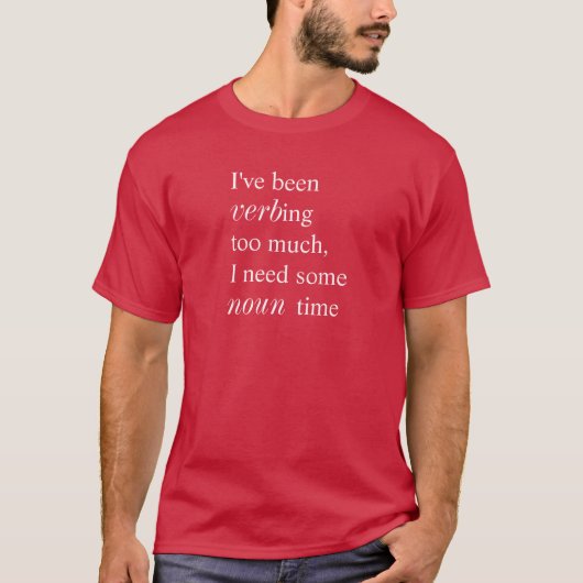 Grammar Pun Shirt (Voorkant)