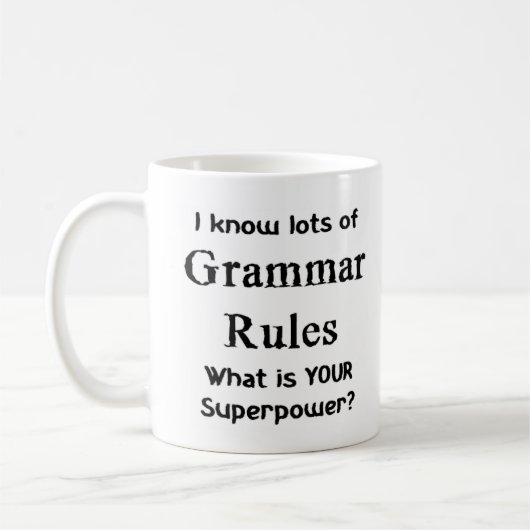 grammar rules koffiemok (Links)