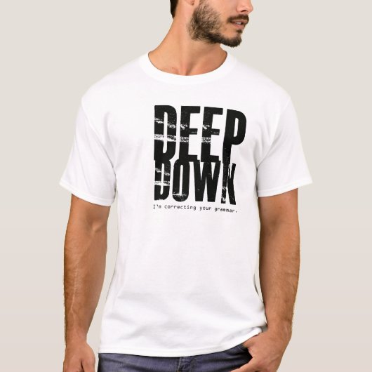 Grammar Snob T-Shirt (Voorkant)