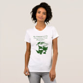 Grammar Superpower Funny English Teacher Design T-shirt (Voorkant volledig)