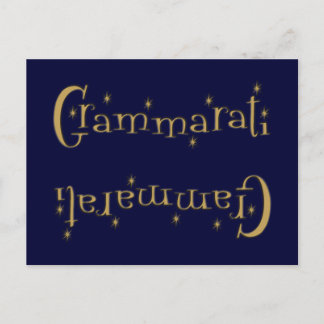 Grammaratti Briefkaart