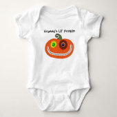 Gramma's Lil' Punkin Halloween Bodysuit-pakken Romper (Voorkant)