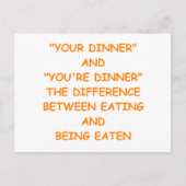 grammatica briefkaart (Voorkant)