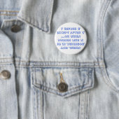 grammatica-Button Ronde Button 5,7 Cm (In situ)