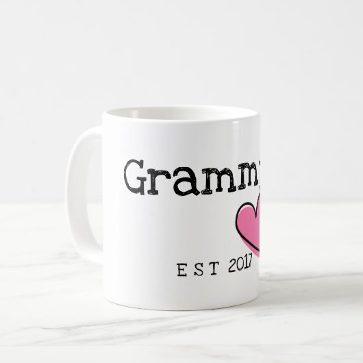 grammatica koffiemok (Voorkant links)