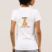 Grammatica Koningin! T-shirt (Achterkant)