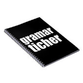Grammatica leraar grap notitieboek (Rechterzijde)
