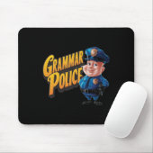 Grammatica Politie. Grammatica S. Engelse minnaar Muismat (Met muis)