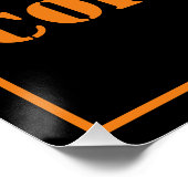 Grammatica Politie Humor Perfect Poster (Hoek)