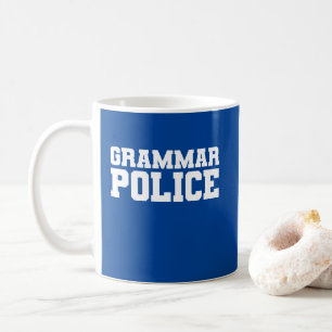 "Grammatica Politie" Koffiemok